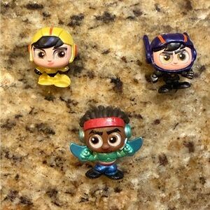 Superhero Mini Figures Set - Disney Doorables Big Hero 6